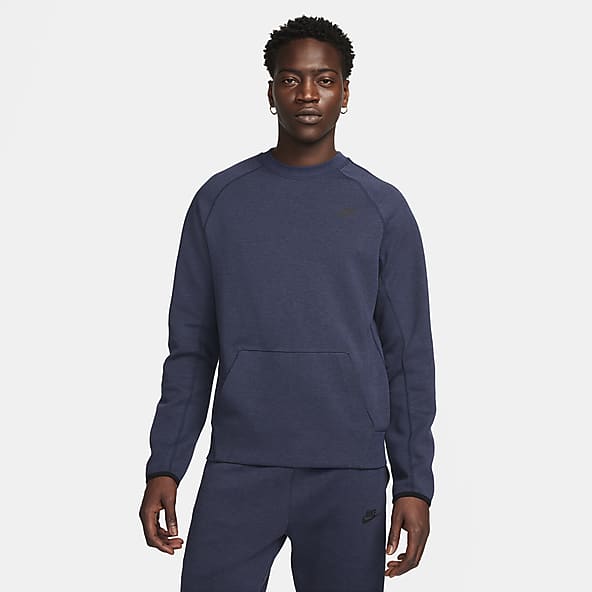 Blue nike crewneck sweatshirt hotsell